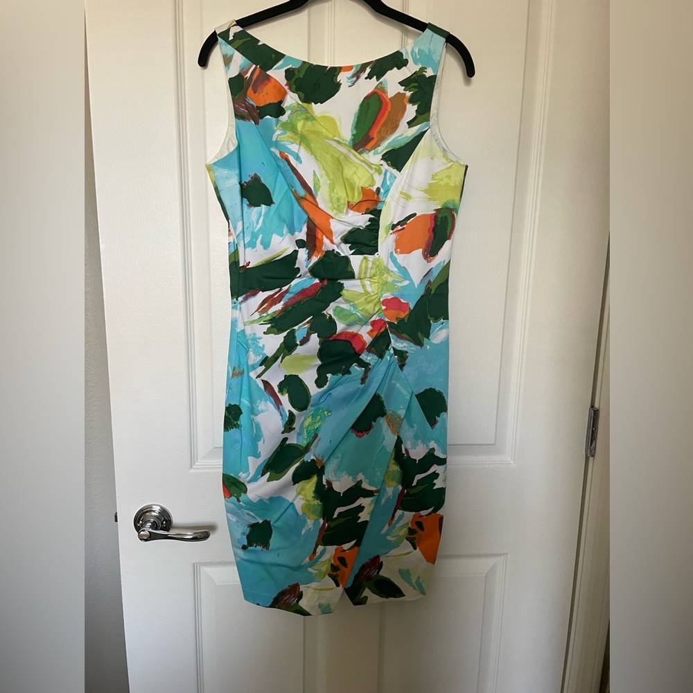 London Times sleeveless summer dress.